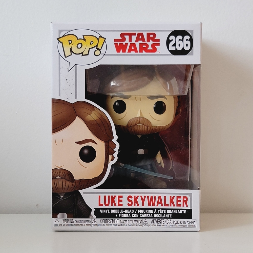Star Wars Last Jedi Luke Skywalker Funko Pop #266